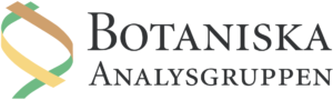 botaniska analysgruppen logotyp